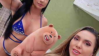 Lesbian Teddy Bear Encounter On Bolivianamimi.Tv