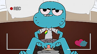 Nicole Watterson'S Wild Ride In The World Of Gumball - Rule34 Style