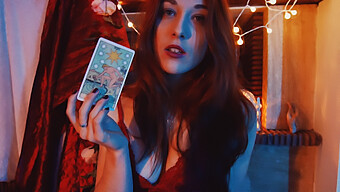 Cô Gái Trẻ Châu Âu Hướng Dẫn Bạn Qua Trò Chơi Handjob Lấy Cảm Hứng Từ Tarot