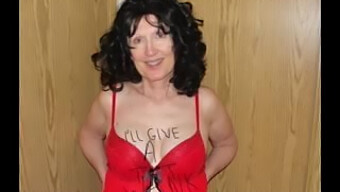 A Collection Of Explicit Images Featuring Sue Palmer, A Mature Woman With Large Natural Breasts, Engaging In Various Sexual Activities Including Toy Play And Penetration