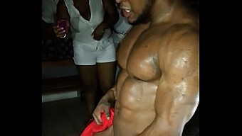 Dominican Stripper Blade'S Muscular Striptease And Dance Performance