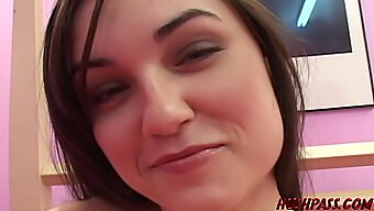 Sasha Grey Takes A Facial And Gets Her Tight Rear Penetrated In This 18+ Video