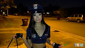 Asian Teen Vina Sky Gets Fucked On Halloween