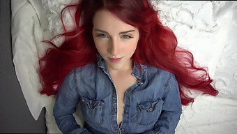 Young And Gorgeous Redhead'S Intense Solo Session