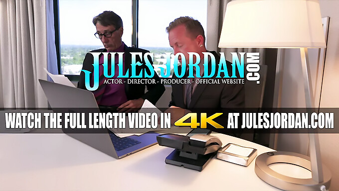 การเผชิญหน้าอันเร่าร้อนของ Jules Jordan กับผู้ชายสองคนในเซสชั่นร้อน