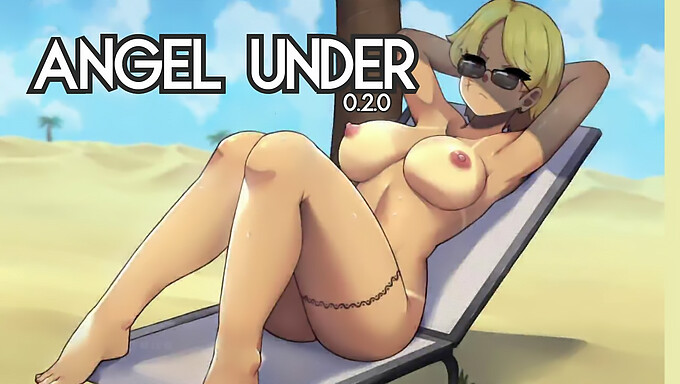 Primo Episodio Di Angel Under 0.2.0 - Gioco Hentai Con Una Bionda Prosperosa