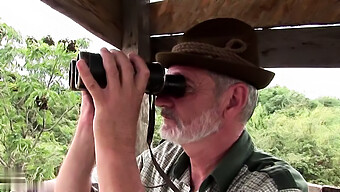 Grandfather And Daughter Engage In Sexual Activity During A Hunting Trip