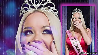 Interracial Gruppesex Med Miss America Og Hennes Venner